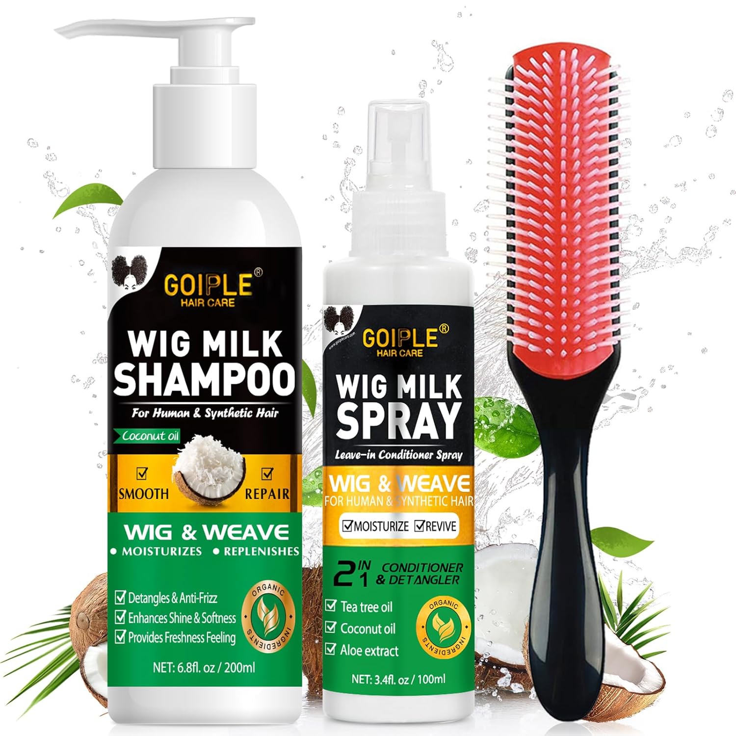 Kit de soin pour perruques GOI - Hair Care Products avis et prix