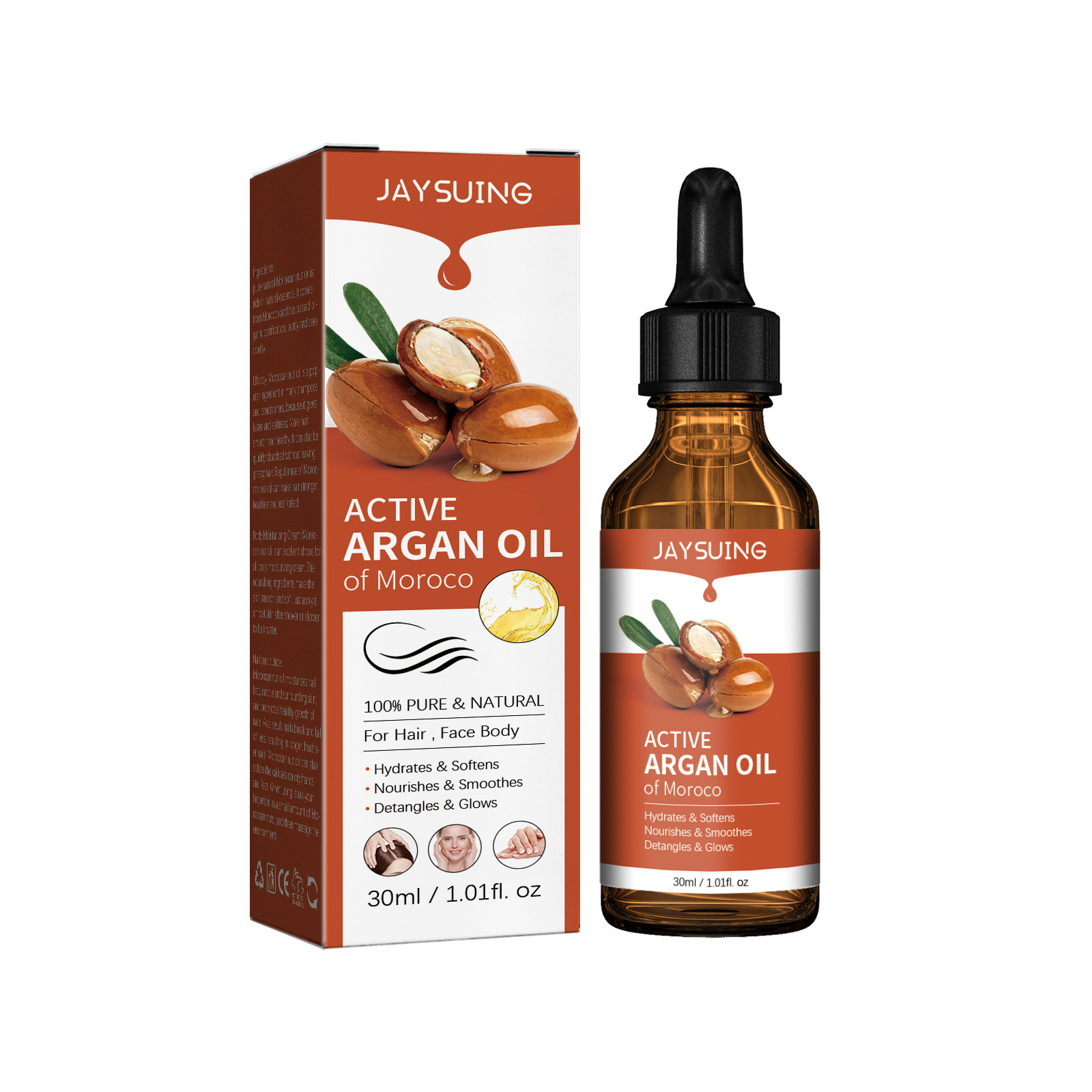 Huile d'Argan pour Traitement  - Hair Care Organic avis et prix