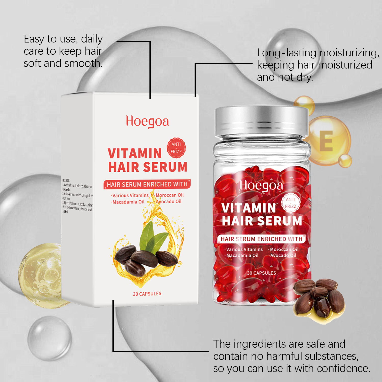 Capsules de sérum de soin capi - Hair Care Products avis et prix